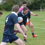 People playing rugby
