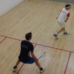 Students playing squash
