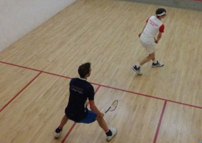 Students playing squash