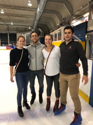 Exeter College Summer Programme Students Ice Skating