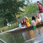 Exeter College Summer Programme Students punting