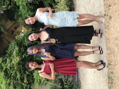 Exeter College Summer Programme Students at a formal