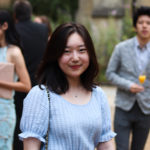 students at a formal in Front Quad