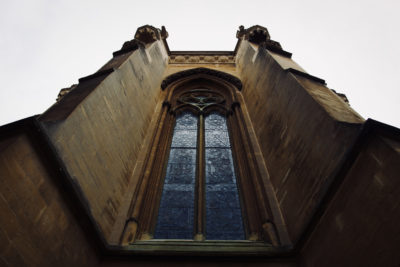 Stained Glass window of the Chapel