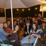 Exeter College Summer Programme Students inside bar